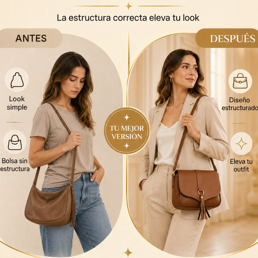 Bolso VLZ Elegante y Estructurado para Todos los Días