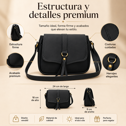 Bolso VLZ Elegante y Estructurado para Todos los Días